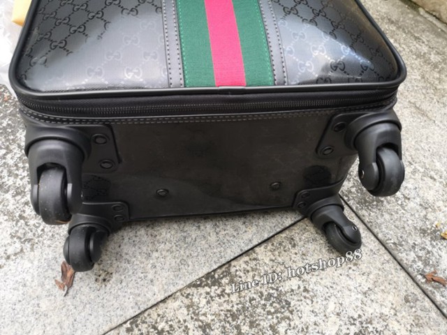 GUCCl萬向輪爆新款行李箱古奇拉杆箱 gdx1321